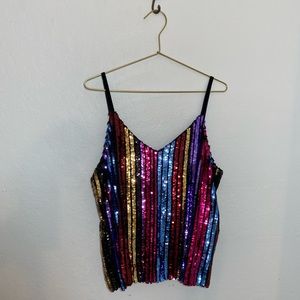 INC Sequin Top